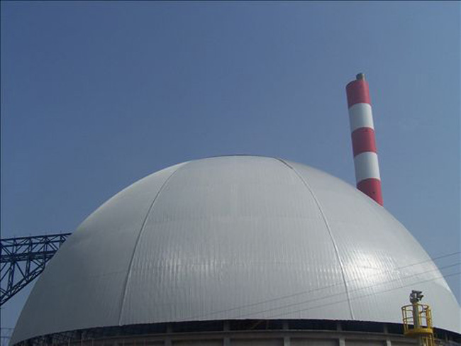 叶城球形发电厂网架工程