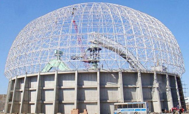 叶城圆形煤场网架